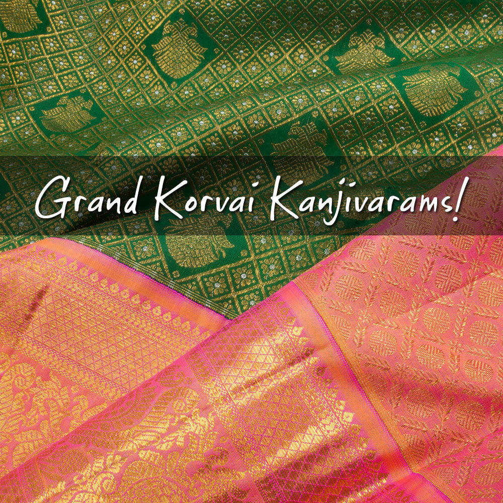 Unraveling the Beauty of Korvai Kanjivaram Sarees