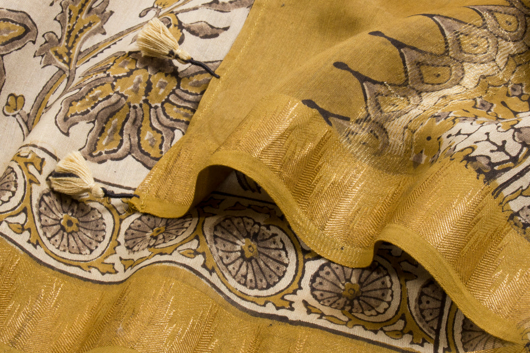Ajrakh Printed Silk Cotton Sarees