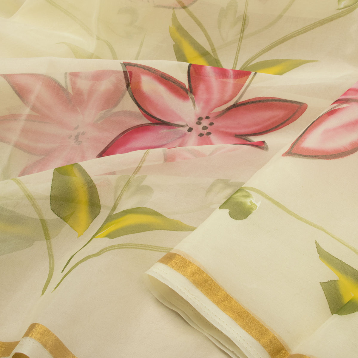 Vegan Soft Silk Sarees main image 0