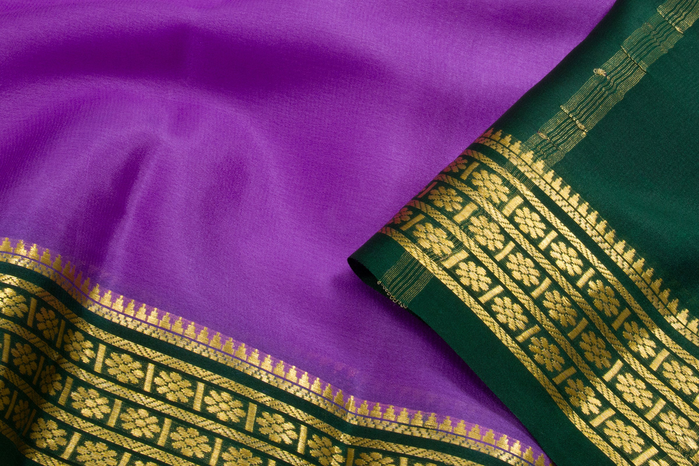 Mysore Crepe Silk Sarees