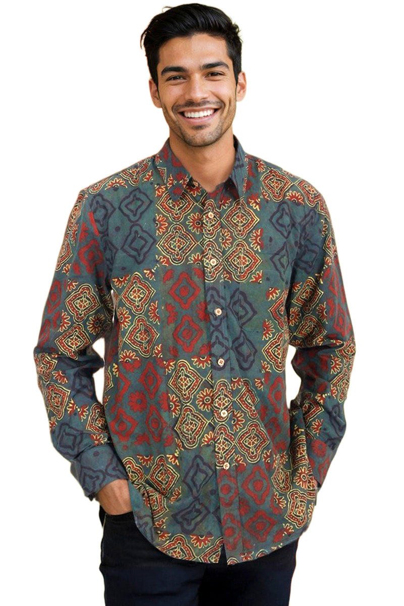 AJRAKH ANTI-FIT SHIRT