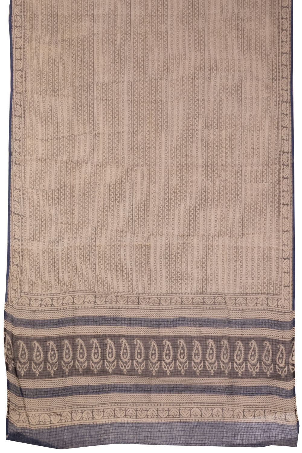 Blue 3-Piece Mulmul Cotton Salwar Suit Material With Kota Dupatta 1007008 -Avishya7