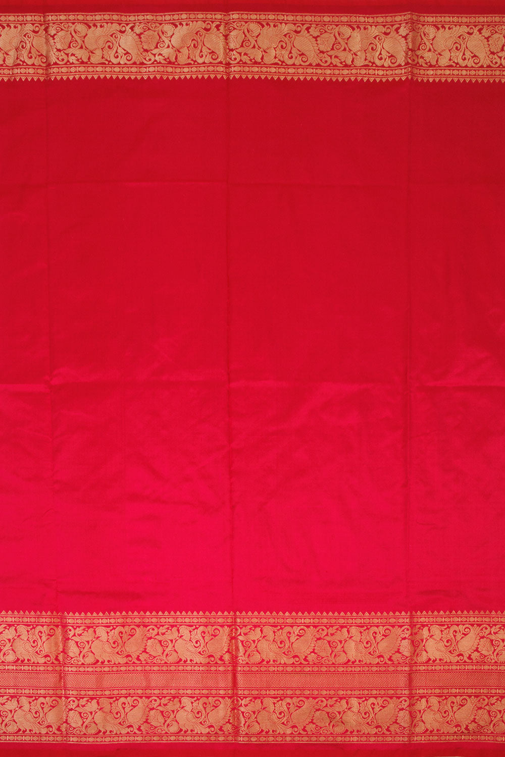 Pink Ikat Pattu Pavadai Material - Avishya
