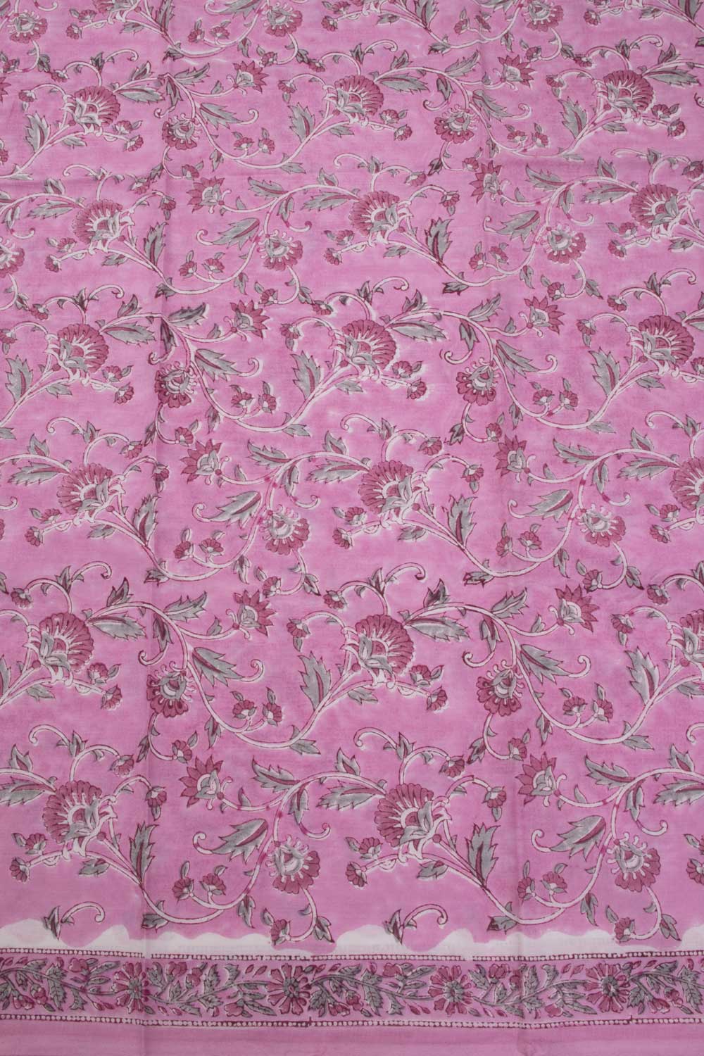 Pink 3-Piece Mulmul Cotton Salwar Suit Material With Kota Dupatta 10070093 - Avishya