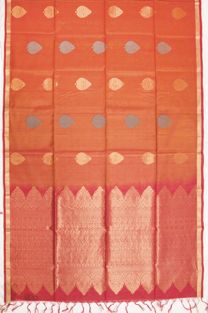 Brown Handloom Kovai Silk Cotton Saree 10069030