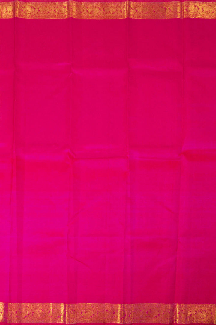 Pink Handloom Kanjivaram Silk Saree - Avishya