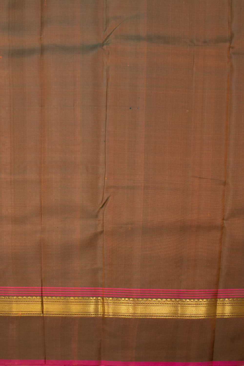 Orange Handloom Kanjivaram silk saree - Avishya