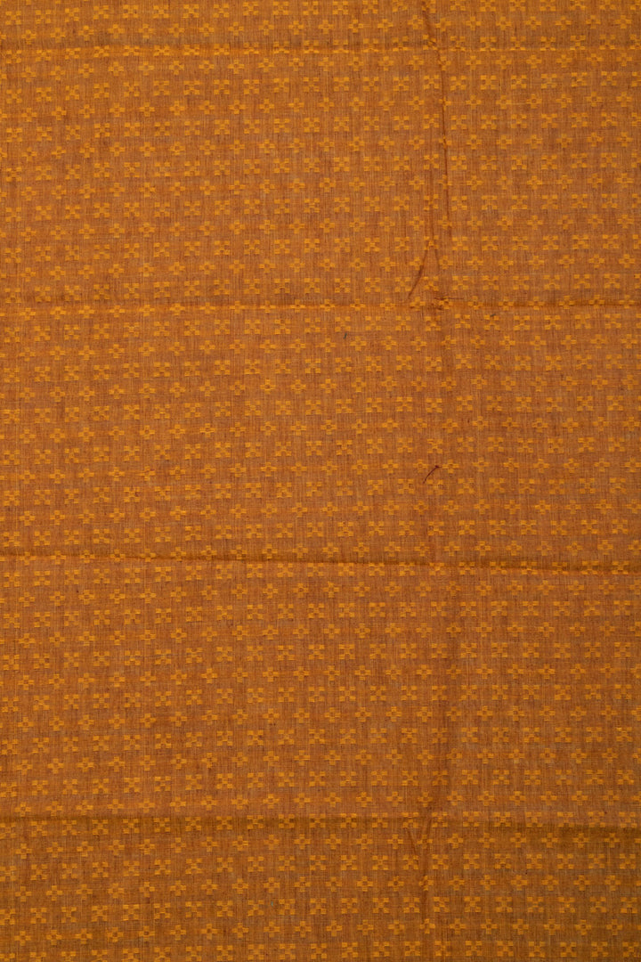 Dual Tone Green Handloom Chettinad Cotton Saree 10070083 - Avishya