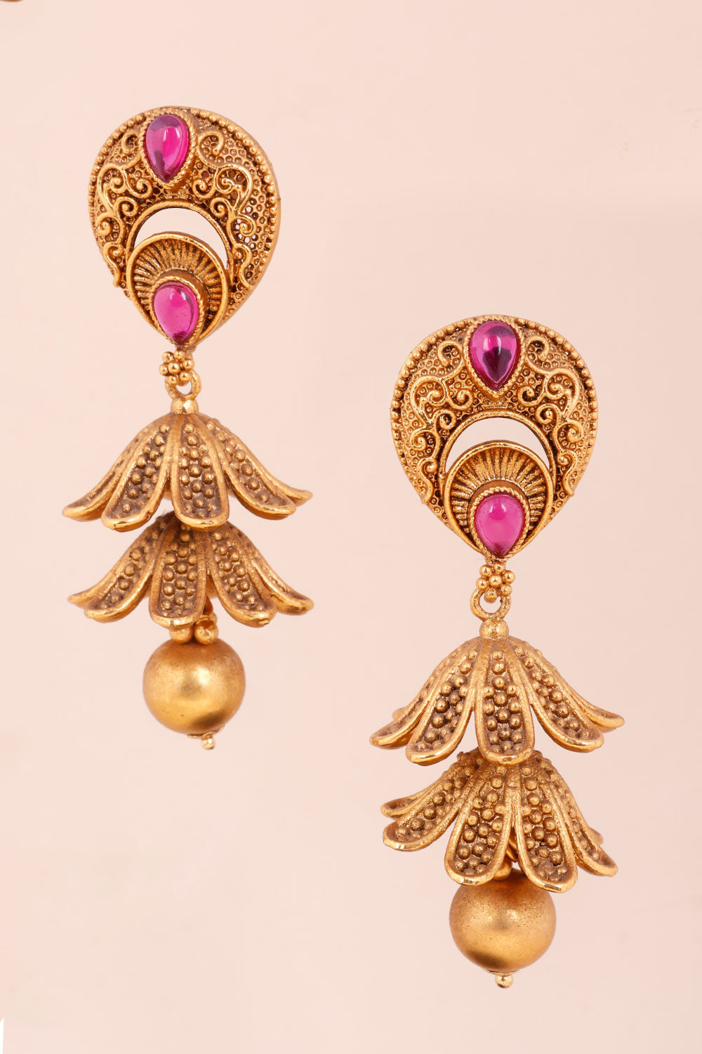 Tanishq Antique Gold Earrings With Price Tanishq Pure Gold
