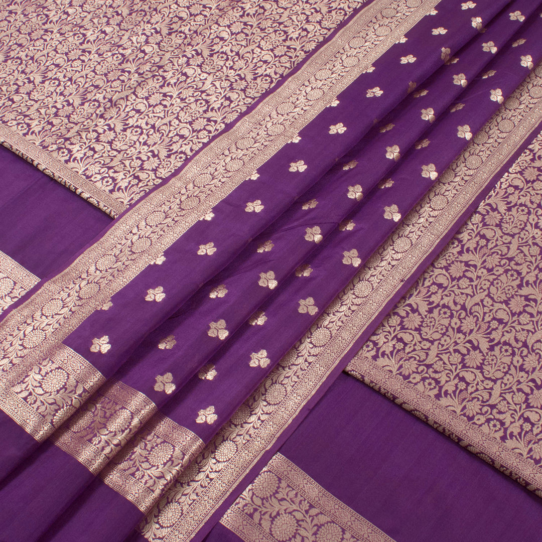 Handloom Banarasi Silk Salwar Suit Material 10055126