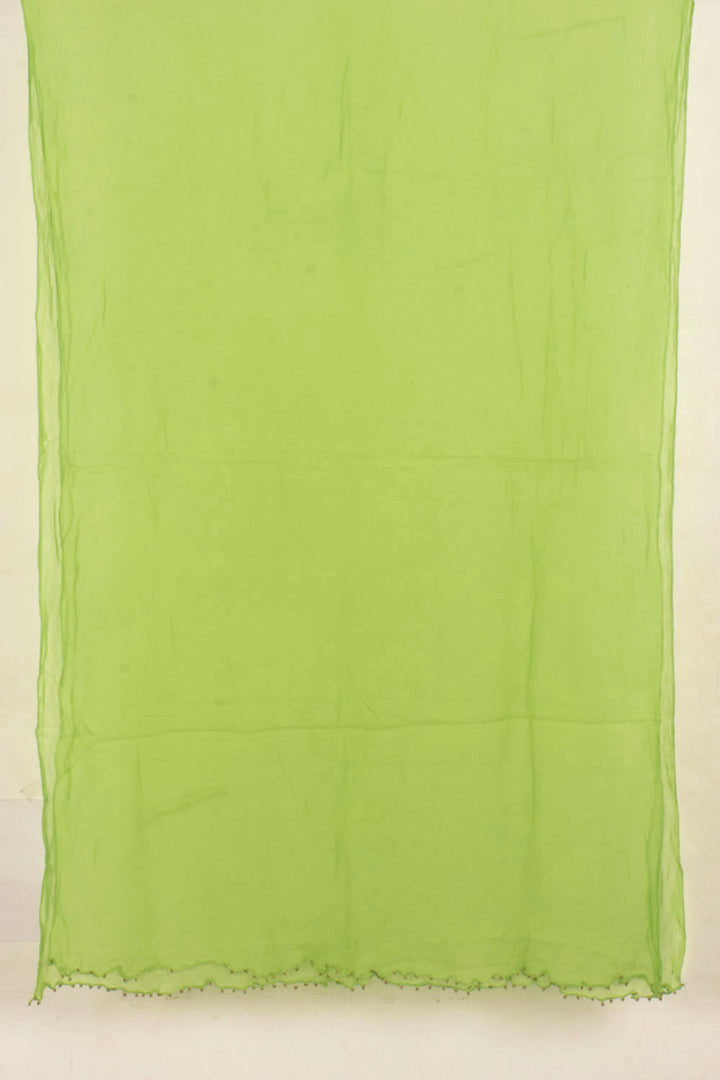 Hand Block Printed Cotton 3-Piece Salwar Suit Material 10057069