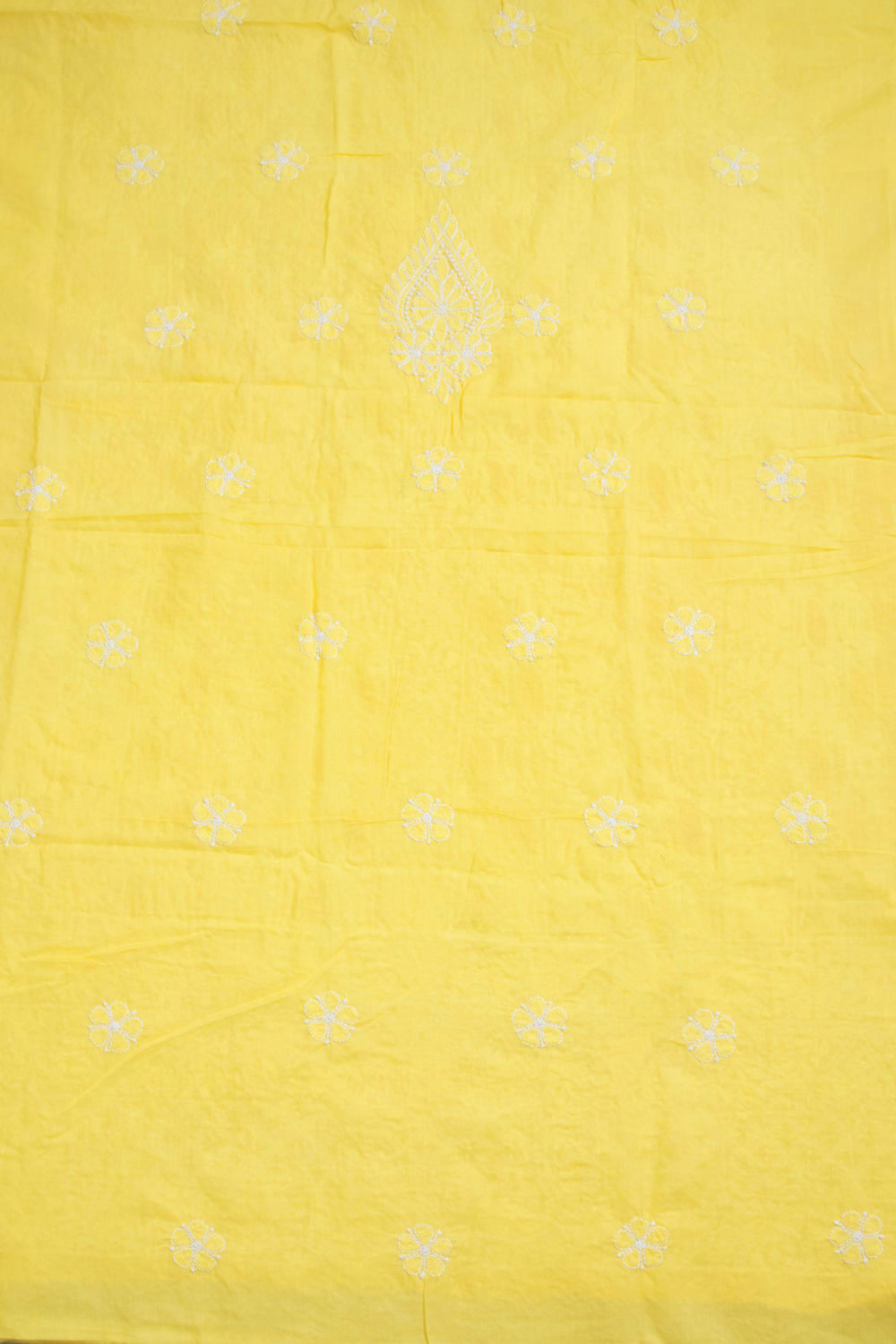 Chikankari Embroidered Cotton Salwar Suit Material 10059389