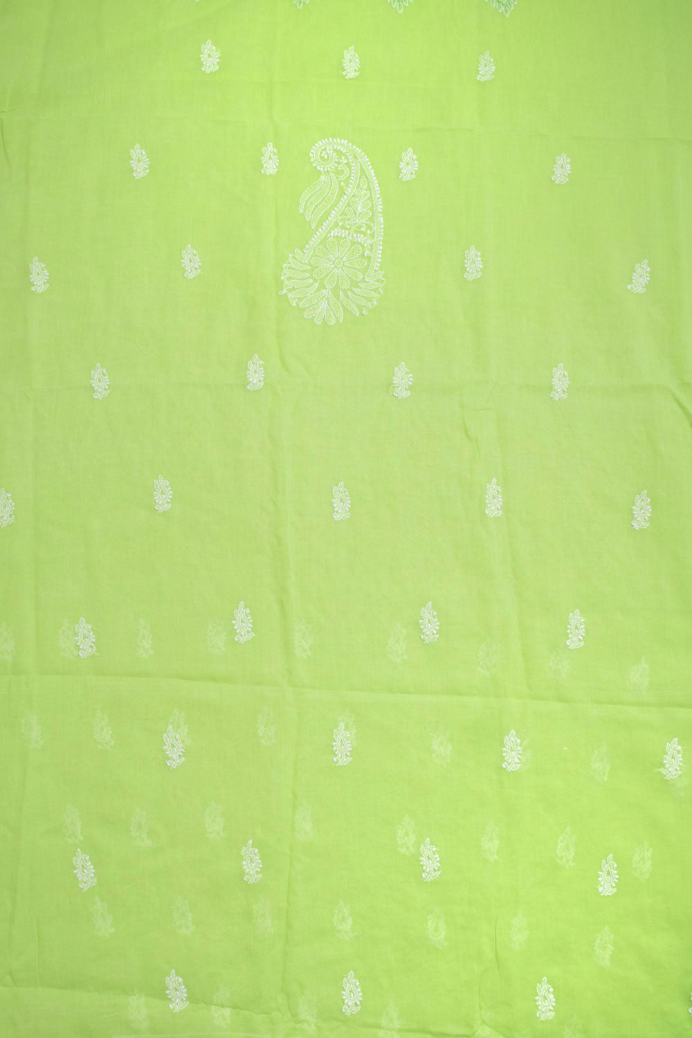 Chikankari Embroidered Cotton Salwar Suit Material 10059392