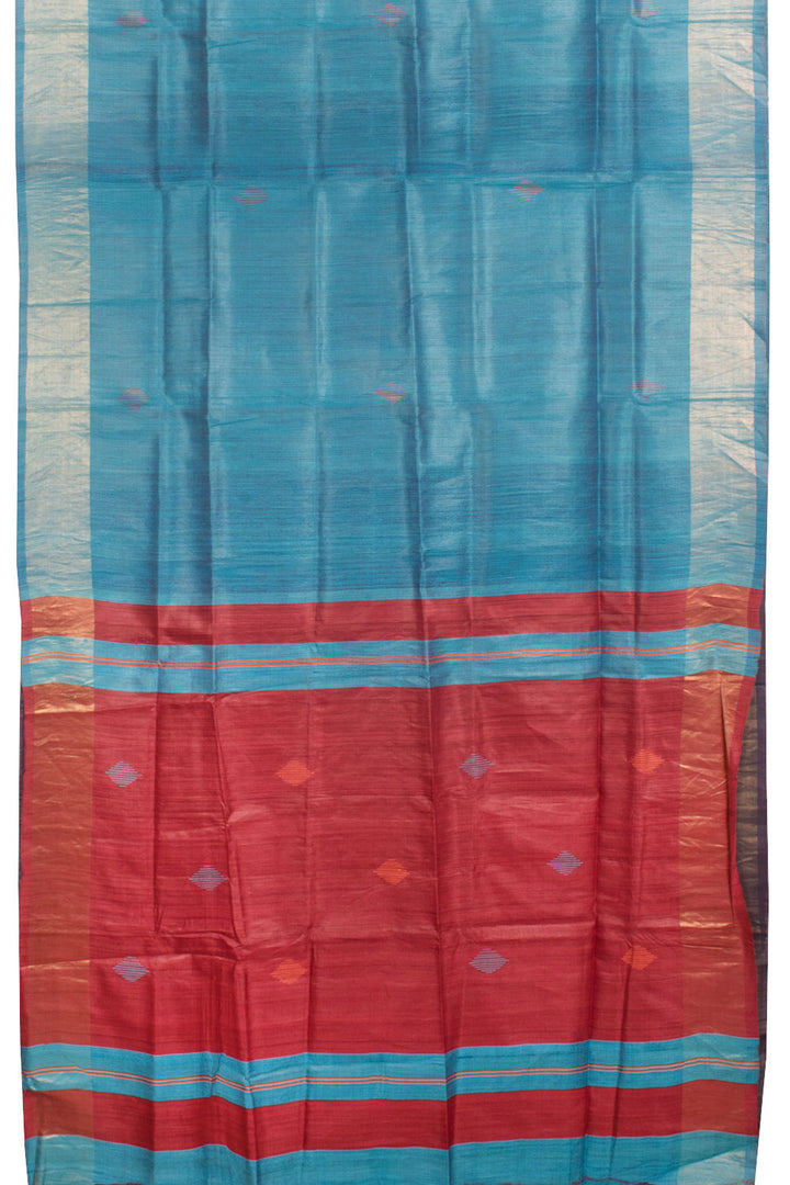 Handcrafted Bhagalpur Tussar Silk Saree 10058887