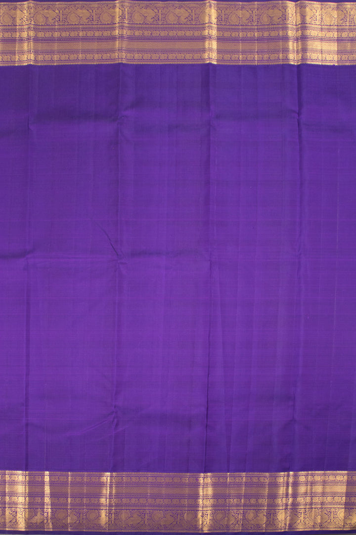 Multi colour Handloom Pure Zari Korvai Kanjivaram Silk Saree 10060088