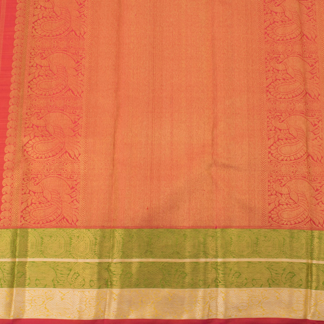 Kanjivaram Pure Zari Jacquard Silk Saree 10032037