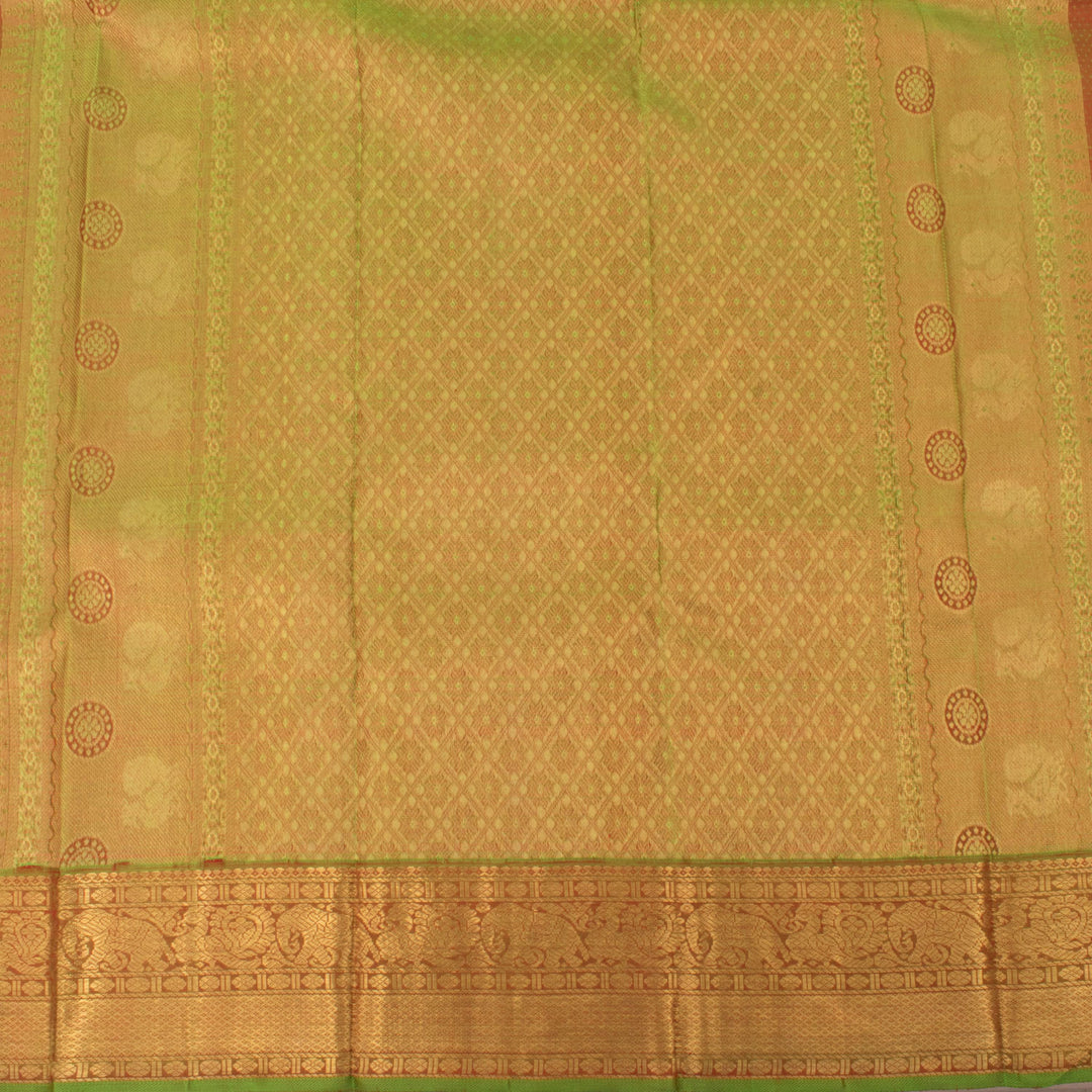 Kanjivaram Pure Zari Jacquard Silk Saree 10030706