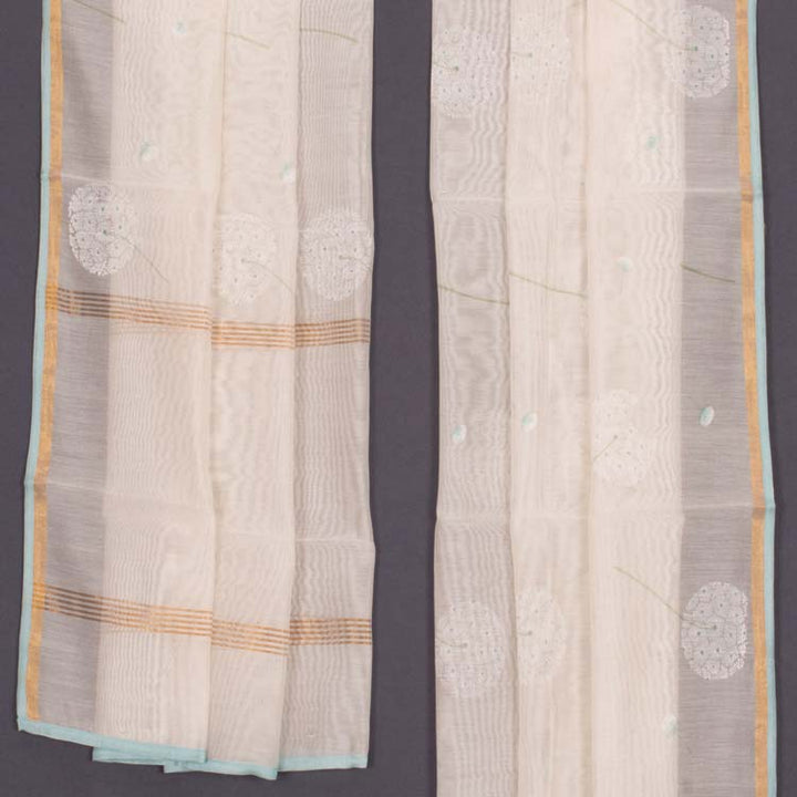 Fancy Printed Chanderi Silk Cotton Dupatta 10029376