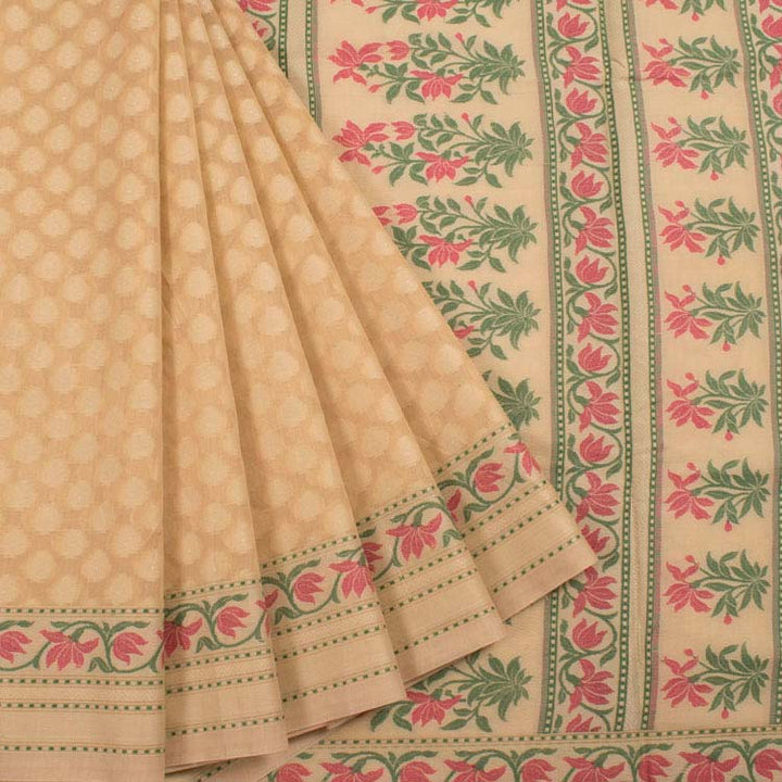 Handloom Banarasi Silk Cotton Saree 10038012