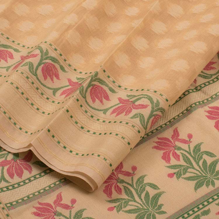Handloom Banarasi Silk Cotton Saree 10040144