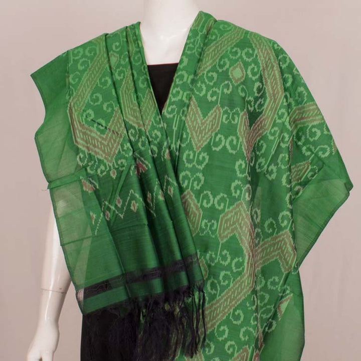 Handloom Pochampally Ikat Silk Cotton Dupatta 10044382