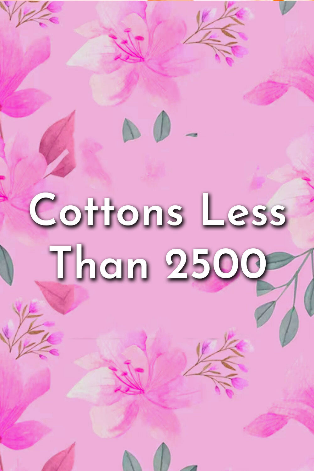 Less than 2500 Cotton Sarees
