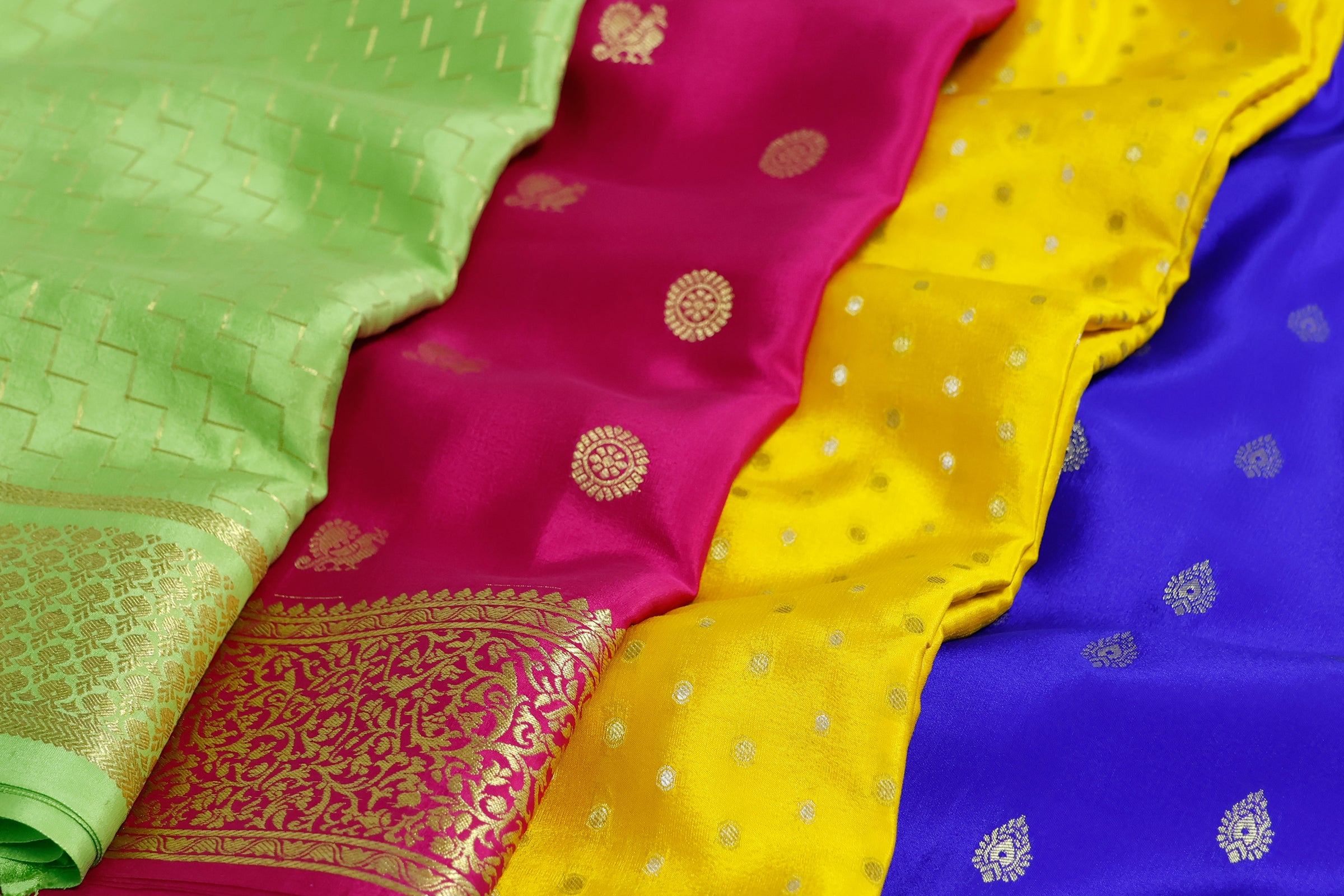 Stunning Singles Mysore Crepe Silks