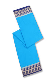 Ocean Blue Mysore Semi Crepe Silk Saree 10077209