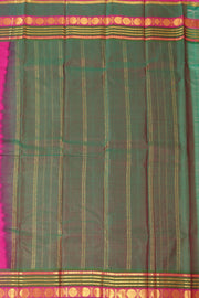 Pink Kanjivaram Pure Silk Saree With Rudrashtakam Border 10077895