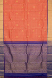 Kanjivaram Pure Zari Korvai Silk Saree 10044246