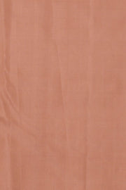 Pastel Pink Kanjivaram Pure Silk Saree with Silver Zari 10077905