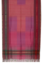 Magenta Purple Silk Cotton Dupatta 10064099 