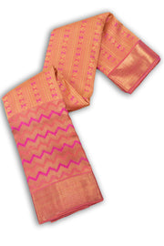 Pink Nakashi Kanjivaram Pure Silk Saree 10075522