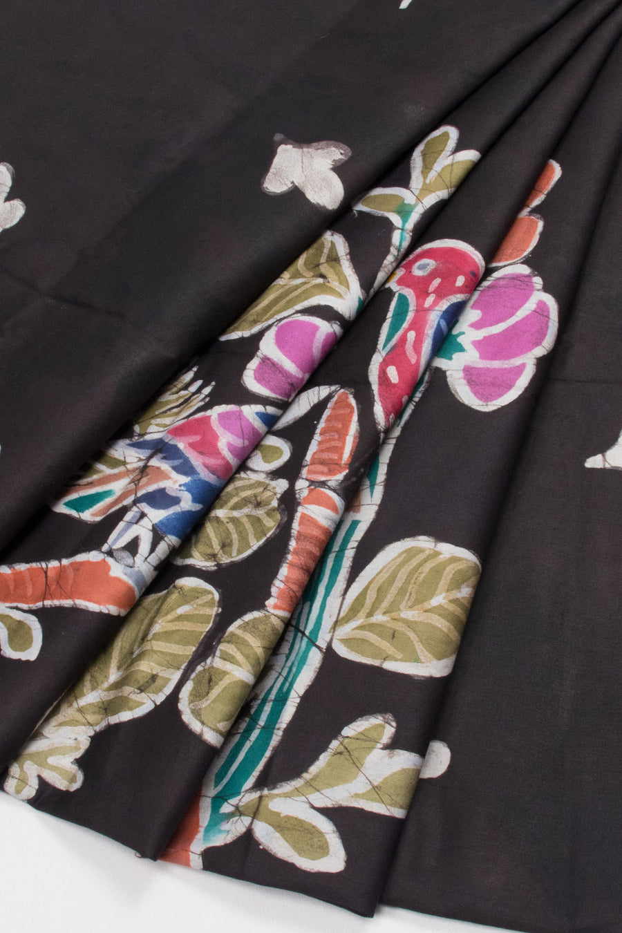 Batik Printed Cotton Blouse Material - 10063012