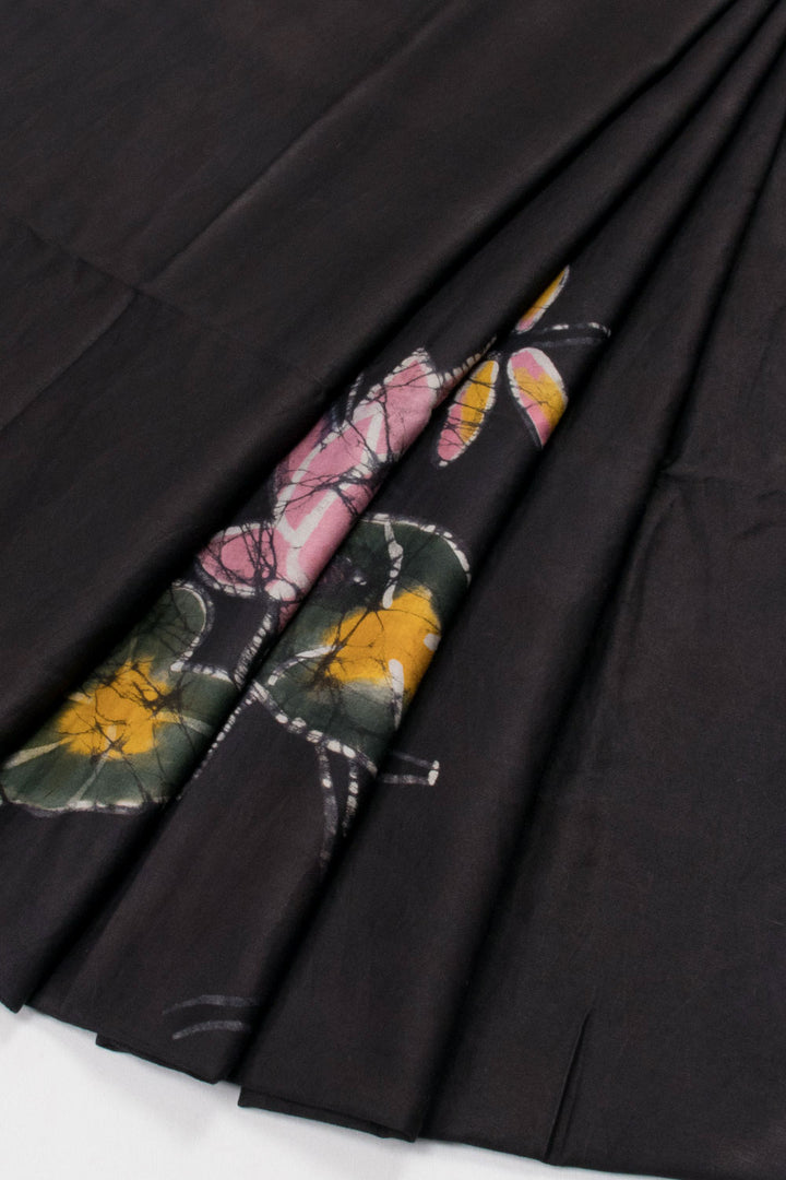 Batik Printed Cotton Blouse Material - 10063017