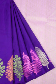 Royal Purple Zari Kanjivaram Silk Saree 10063083