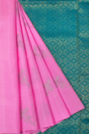 Orchid Pink Handloom Kanjivaram Soft Silk Saree 10063245