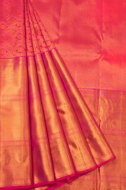 Dual Tone Pink Bridal Kanjivaram Silk Saree - Avishya
