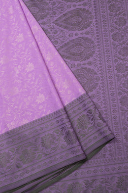 Lavender Handloom Himro Silk Saree - Avishya