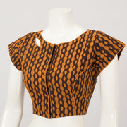 Brown Batik Cotton Blouse - Avishya