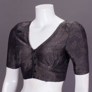 Dark Grey Georgette Blouse - Avishya 