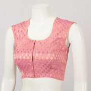 Pink Banarasi Silk Blouse - Avishya