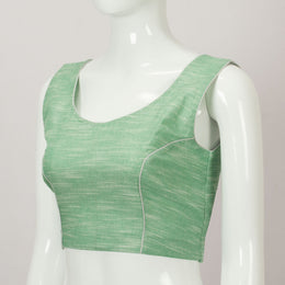 Green Cotton Blouse - Avishya