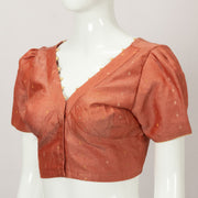 Mauve Pink Handcrafted Chiffon Blouse - Avishya