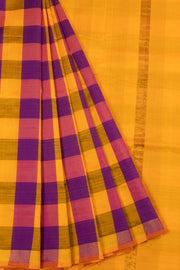 Palum Pazhamum Handloom Kanchi Silk Cotton Saree -Avishya