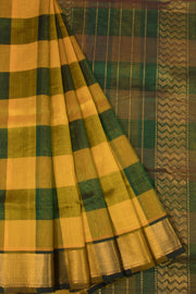 Palum Pazhamum Handloom Kanchi Silk Cotton Saree-Avishya