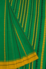 Green Begumpuri Cotton Sarees 10067327 - Avishya
