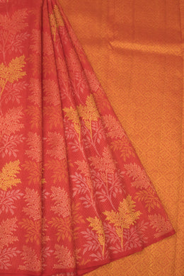 Red Bridal Handloom Kanjivaram Silk Saree  - Avishya