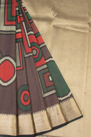 Coffee Brown Bridal Handloom Kanjivaram Silk Saree - Avishya