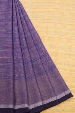 Purple Bengal Cotton Saree - Avishya